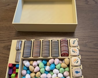 Wingspan card & token boxes