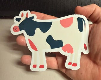 Cute Dairy Cow Sticker