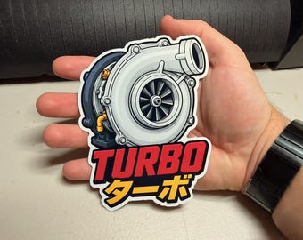 Turbo Sticker - JDM Turbocharger