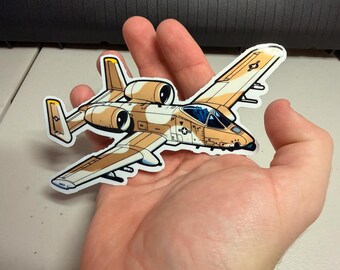 A-10 Thunderbolt Warthog Sticker