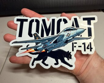 F-14 Tomcat Fighter Sticker