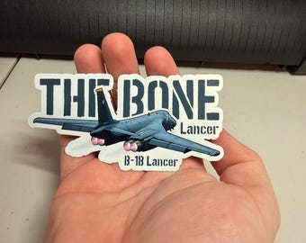 The Bone B-1B Lancer Bomber Sticker