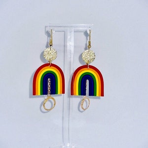 Rainbow Loop Earplug/AirPod Holder Earrings