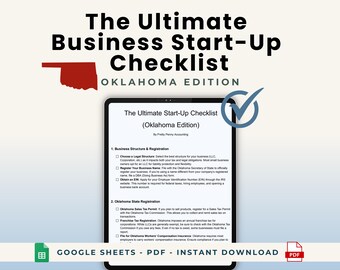 Lista de verificación para la creación de empresas en Oklahoma: Guía para emprendedores (PDF)