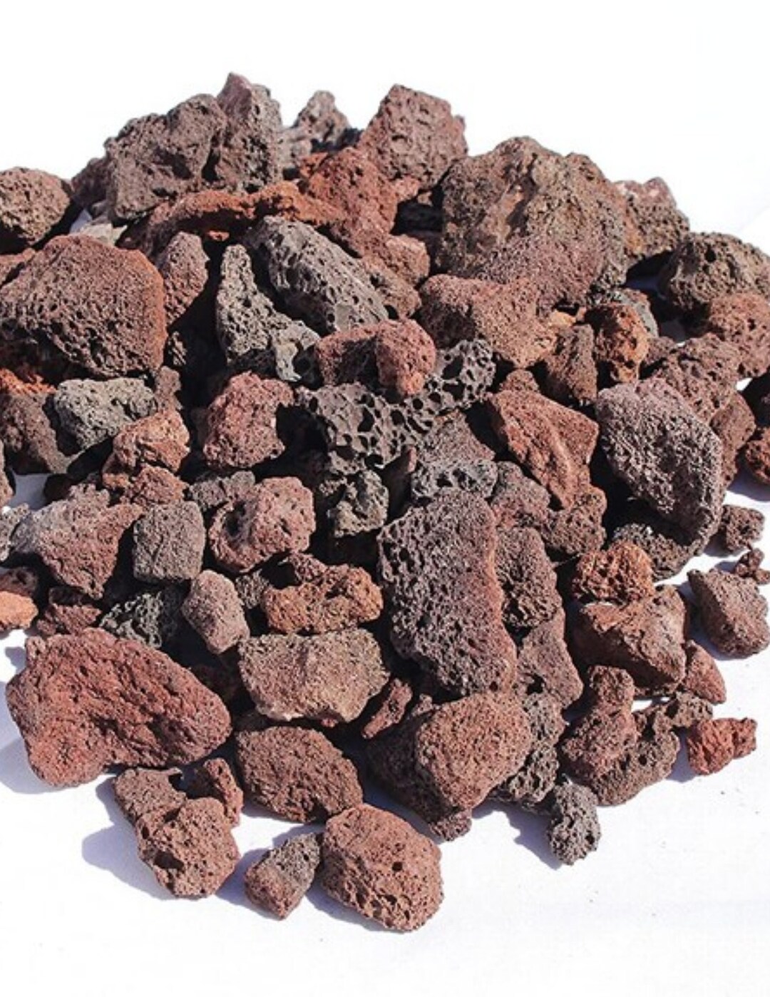 Red Lava Rocks 3 Lbs Etsy