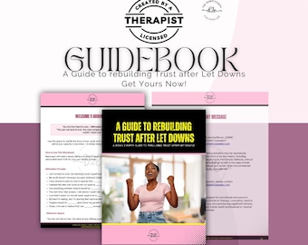Healing & Inner Healing Journal – Mental Health Worksheets, Trauma Recovery, Emotional Self-Care Therapy Workbook PDF