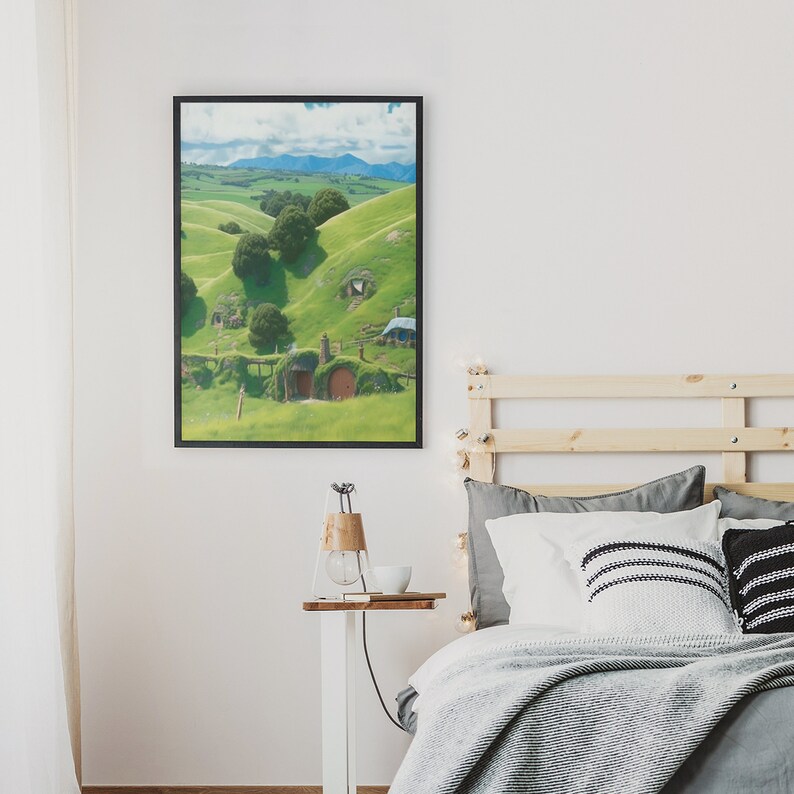 Visit the Shire Poster Lord of the Rings Poster Inspired Art - Etsy