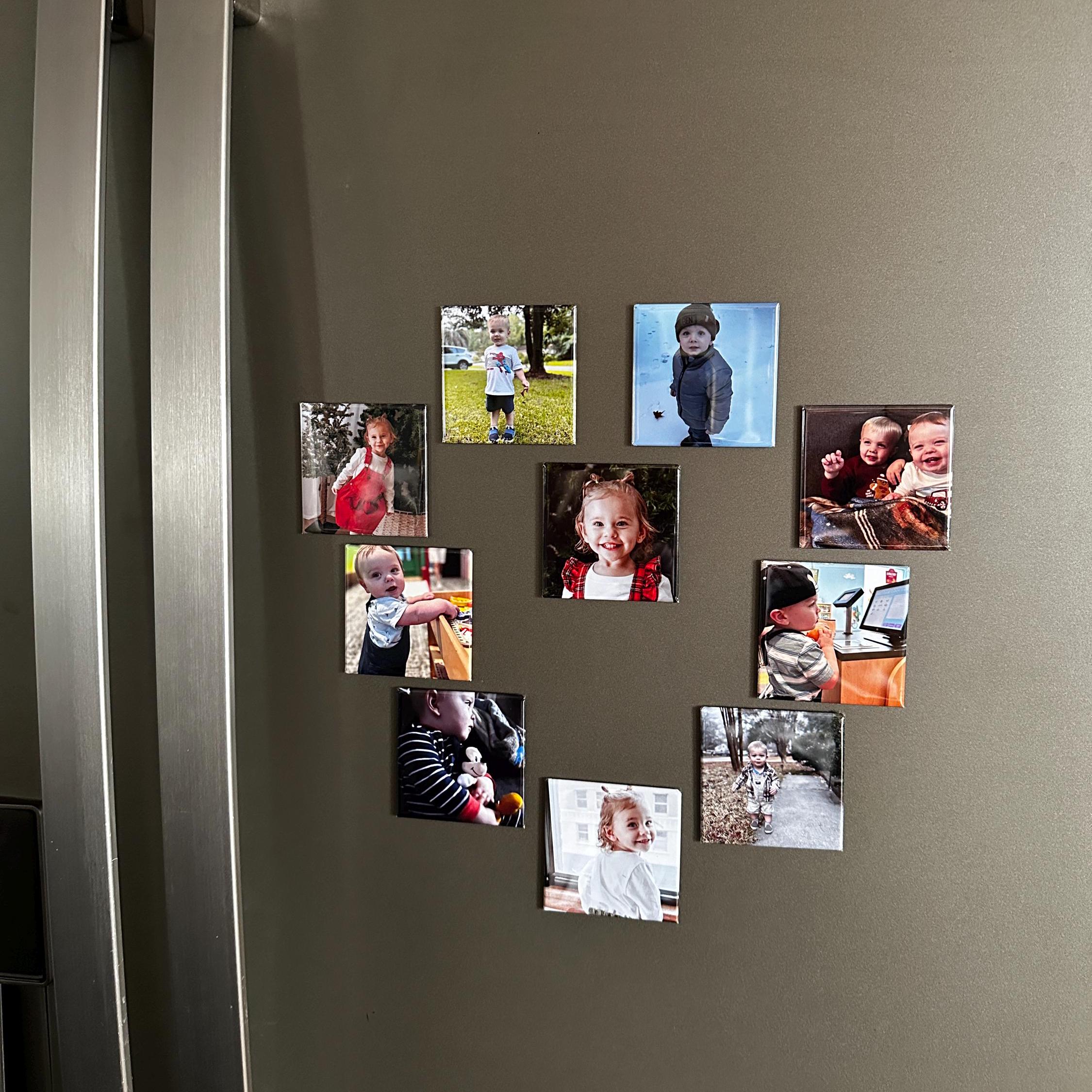 Custom Photo Fridge Magnets: 2.5x2.5 Inch Glossy Square - Etsy