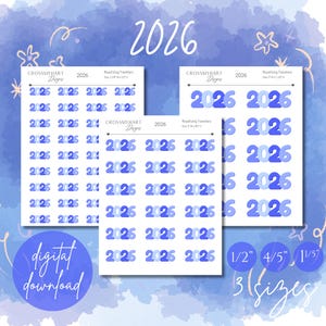 2026 Royal Icing Transfers (Digital Download)
