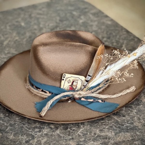 Custom Burned Hats