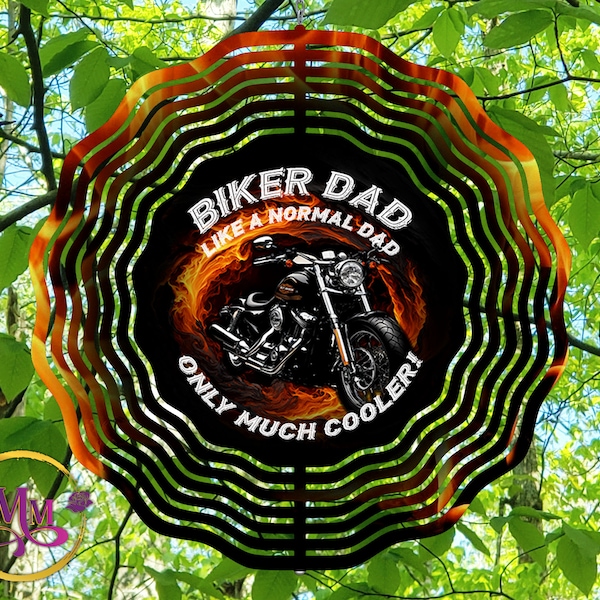 BIKER WINDSPINNER - alleen papa/papa/achtergrond - digitale png-bestanden - voor windspinners of andere producten
