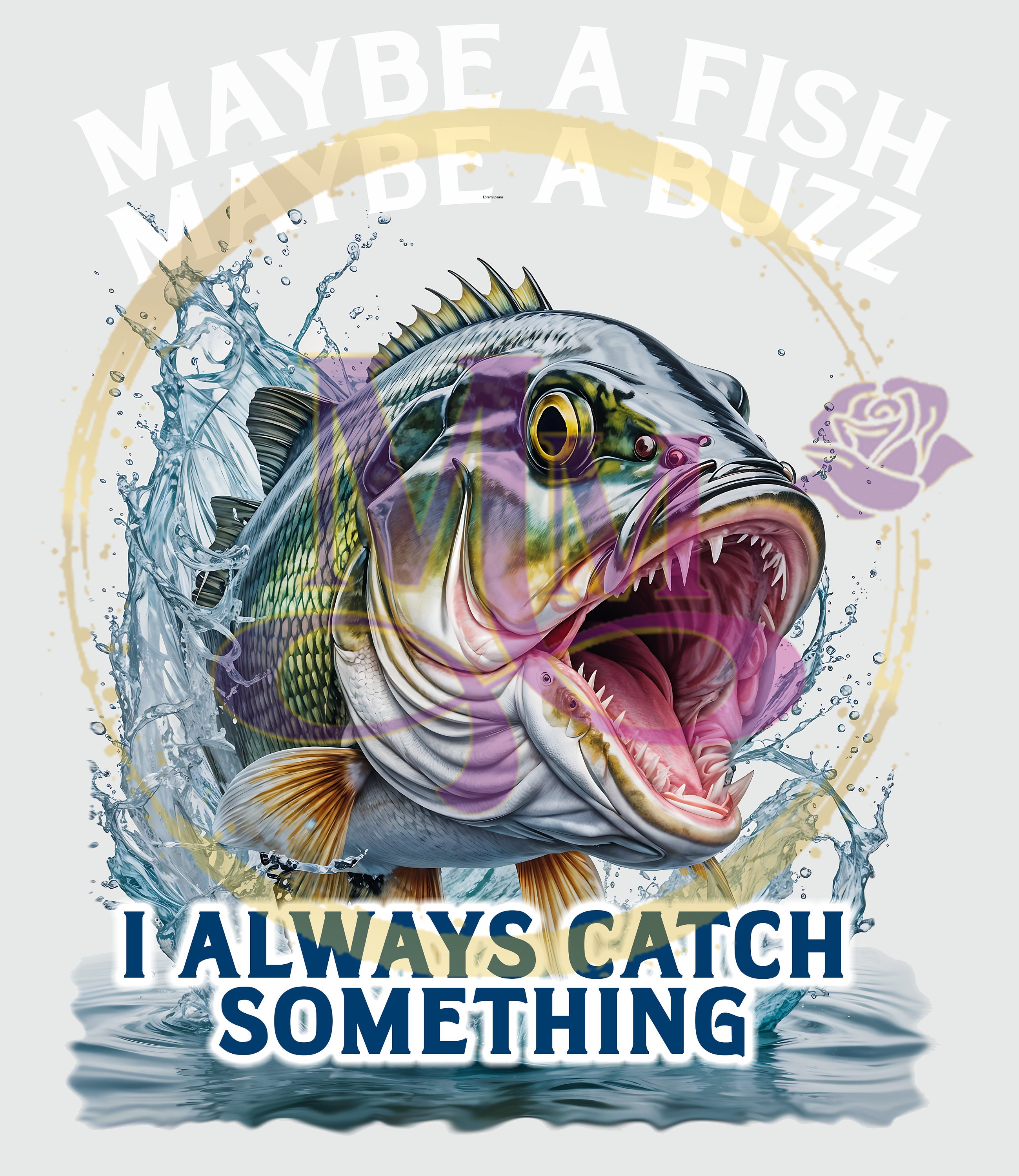 Fish Always I Always Catch Something Fishing Bundle Digital Files Pngs for ...
