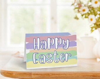 PRINTABLE Happy Easter Greeting Card