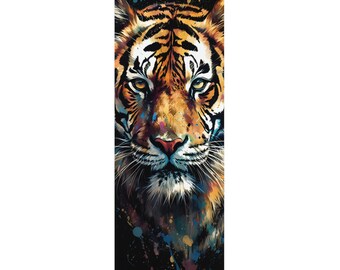 Yoga Mat Tiger Spirit Animal Rubber Exercise Mat