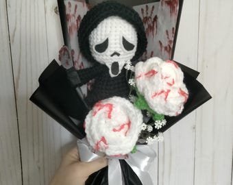 Ramo de Halloween personalizable: Ramo de graduación. Regalo de cumpleaños.