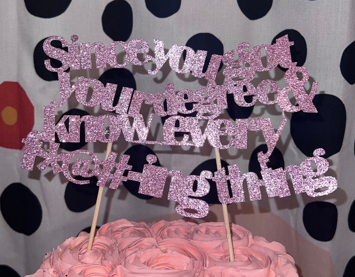 Since You Got Your Degree Cake Topper - Etsy