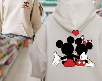 Custom Mickey Mouse Family Hoodie, Unisex Disneyland Vacation Hoodie