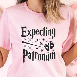 Expecting Patronum Shirt, Pregnancy Announcement Shirt, Baby Announcement T-Shirt, Birth Announcement, Pregnancy Gift, Maternity T-Shirt