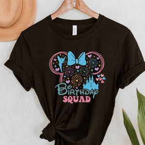 Birthday Crew Shirt: Vegan Soft-Touch Vinyl, Birthday Party Group Shirts