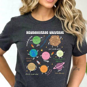 Autism Awareness Shirt, Neurodiverse Universe Shirt, Sped Teacher Shirt, Space Neurodiversity Shirt, Special Education Shirt, Autism Tees