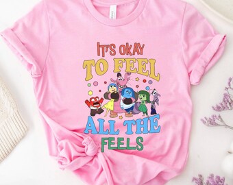 It's Okay To Feel All The Feels Disney Shirt, Therapy  Teacher Shirt