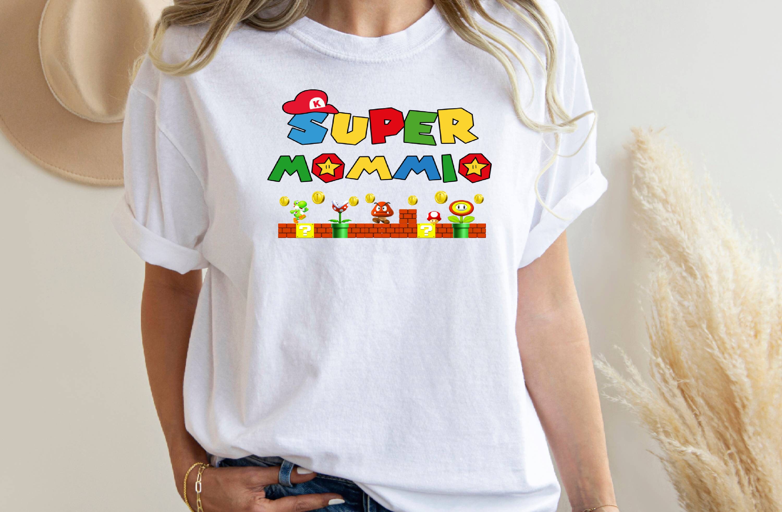 Super Mommio and Daddio Shirt Super Mommio Game Tee New Dad Etsy