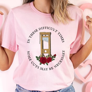 French Revolution Guillotine Shirt: Anti-Capitalist Social Justice Tee