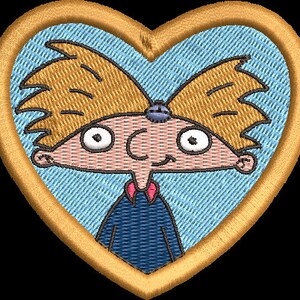 Embroidered Hey Arnold