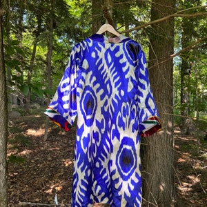 Patchwork Ikat Chapan