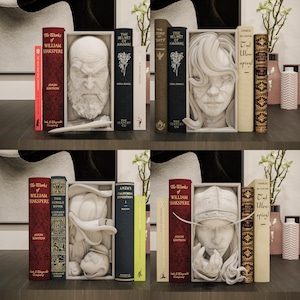 Gamer Room Decor Book Nook | Video Game Shadow Box & 3D Wall Art | Retro Gaming Shelf Insert Gift