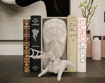 Web Slinger Book Nook | Comic Book Hero 3D Shadow Box | Pop Culture 3D Wall Art