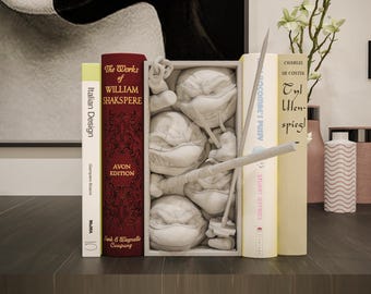 Mutant Turtle Heroes Book Nook | Retro Cartoon 3D Shadow Box | Boys Room 3D Wall Art