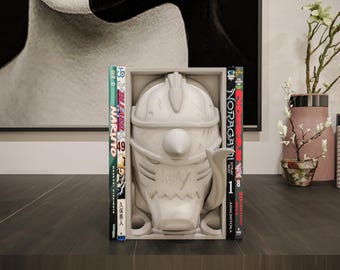 Armored Brother Book Nook | Alchemist Anime 3D Shadow Box | Otaku Shelf Decor 3D Wall Art