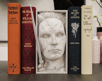 Michael Stalker Book Nook | Slasher Horror 3D Shadow Box | Halloween Decor 3D Wall Art