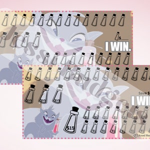 I Win! 75 I Character Savings Challenge I Villain Savings Challenge I Digital Download I Instant Download