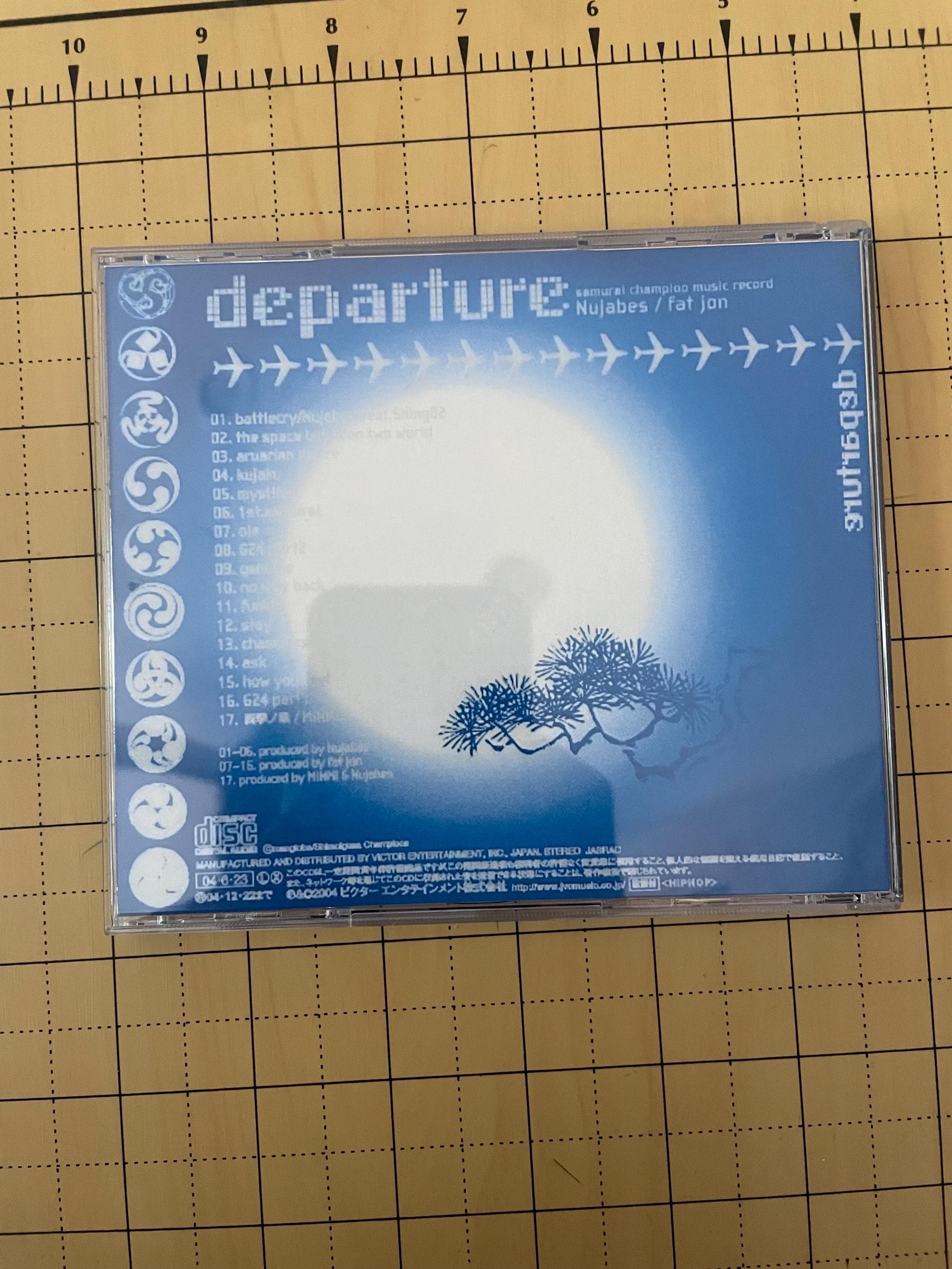 Nujabes & Fat Jon “departure” Samurai Champloo Soundtrack