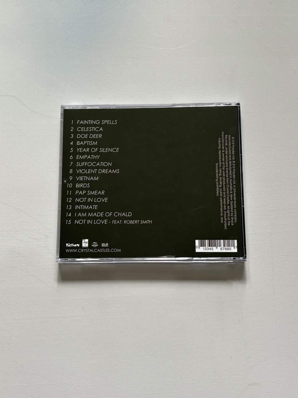 Crystal Castles “(II)” Bootleg CD - Etsy