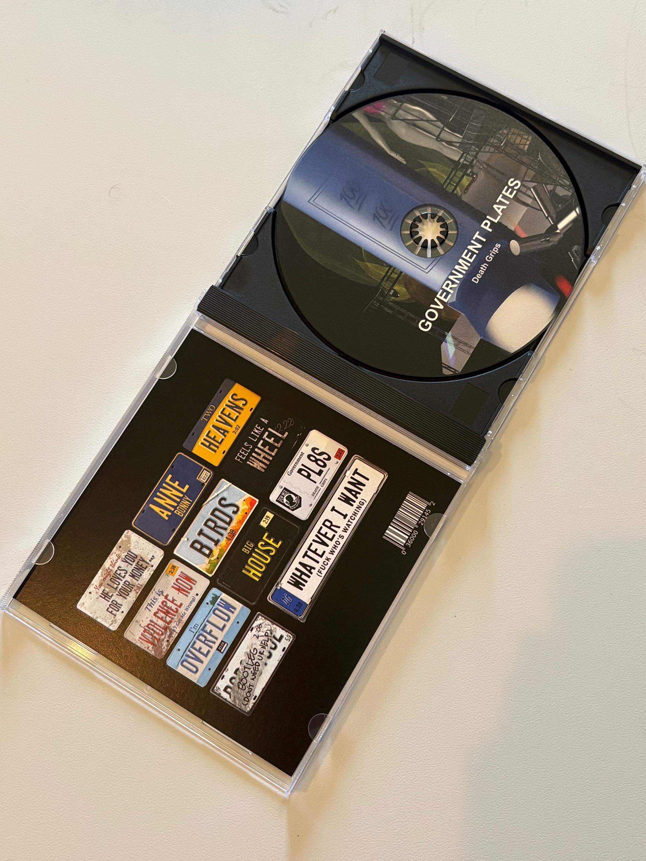 Death Grips “government Plates” Bootleg CD - Etsy