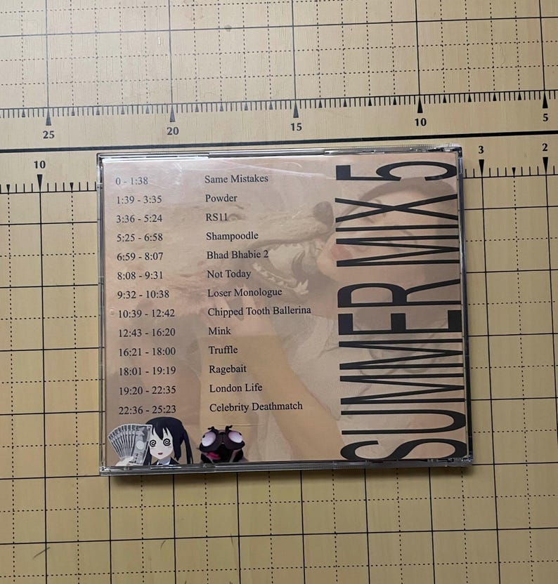 fakemink "Summer Mix 5" Bootleg CD bild 3