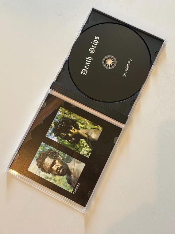 Death Grips “exmilitary” Bootleg CD - Etsy UK