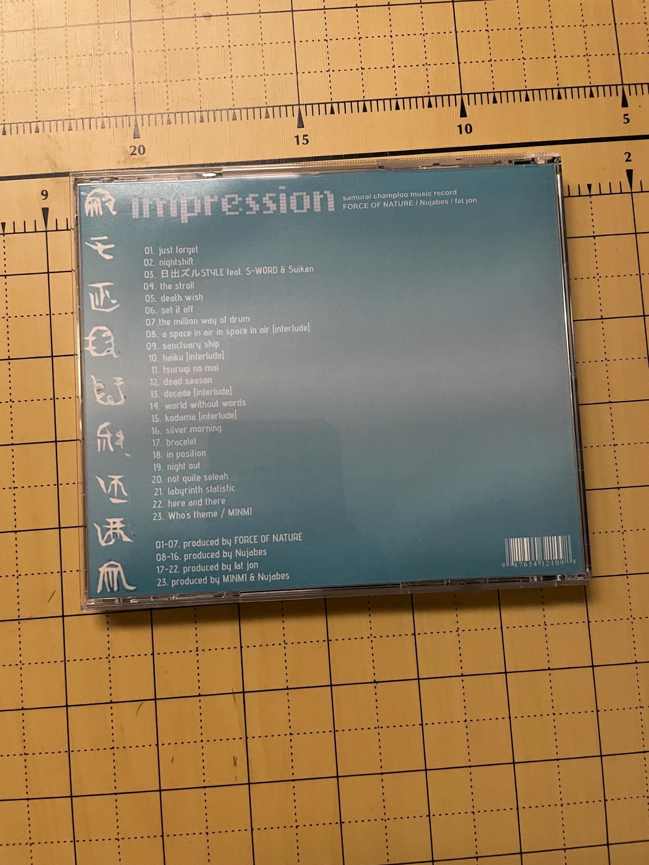 Nujabes & Fat Jon “impression” Samurai Champloo Soundtrack
