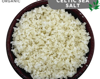 Celtic Sea Salt Coarse Hand Harvested in France - Naturally High in Minerals