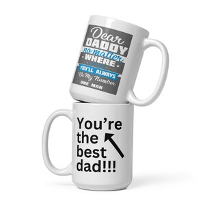 Best dad ever | Father’s Day | gift for him | ceramic coffee mug
