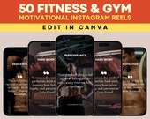 Fitness Instagram Templates, Personal Trainer Templates, Workout Templates, Fitness Reels, Fitness Videos, Gym Videos, DFY Reel Content