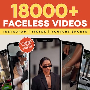 18000+ Luxury Faceless Videos For Instagram Reels, Rich Lifestyle Videos, Melanin Reels, Travel Reels, Cars, Yacht, Plane, Millionaire, MRR