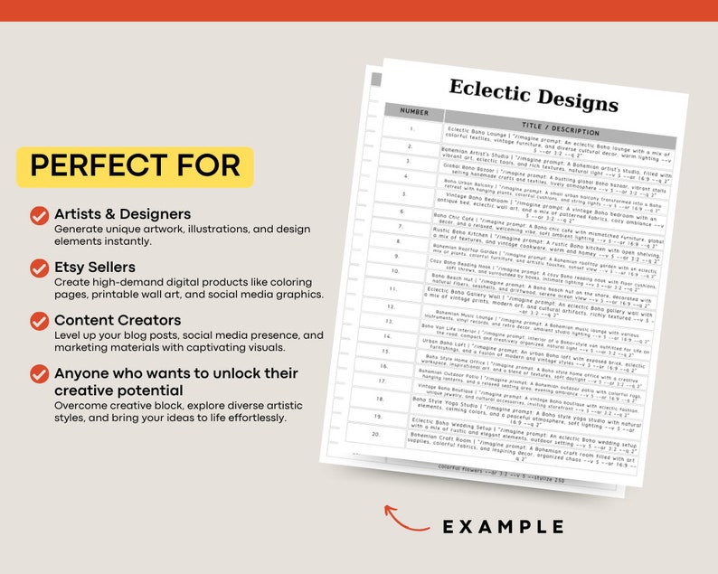 Midjourney Prompts Bundle, Master Resell Rights Product, Private Label Rights, Midjourney Guide, Midjourney AI Prompts, MRR Guide, PLR Guide image 3