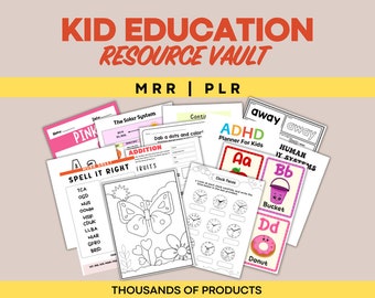 Prodotti digitali per bambini, Schede didattiche per la scuola materna, Schede di attività per bambini, Prodotti MRR, Insegnante PLR, Schede di attività per la scuola materna