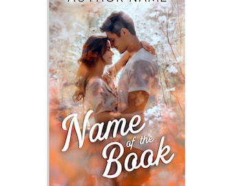 Premade Book Cover Sweet Romance: Contemporary Summertime Couple (Digital Download)