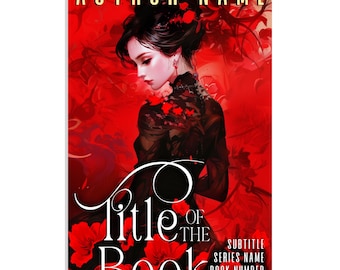 Dark Fantasy Romance Buchcover: Gothic Vampir Design (Digitaler Download)