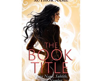 Female Detective Book Cover Design: Cozy Mystery, Urban Fantasy (Digital Download)